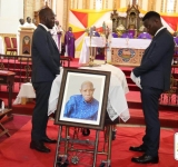 Buganda Kingdom commends the work of the late Joseph Kabeenge, father of centenary bank CEO Fabian Kasi